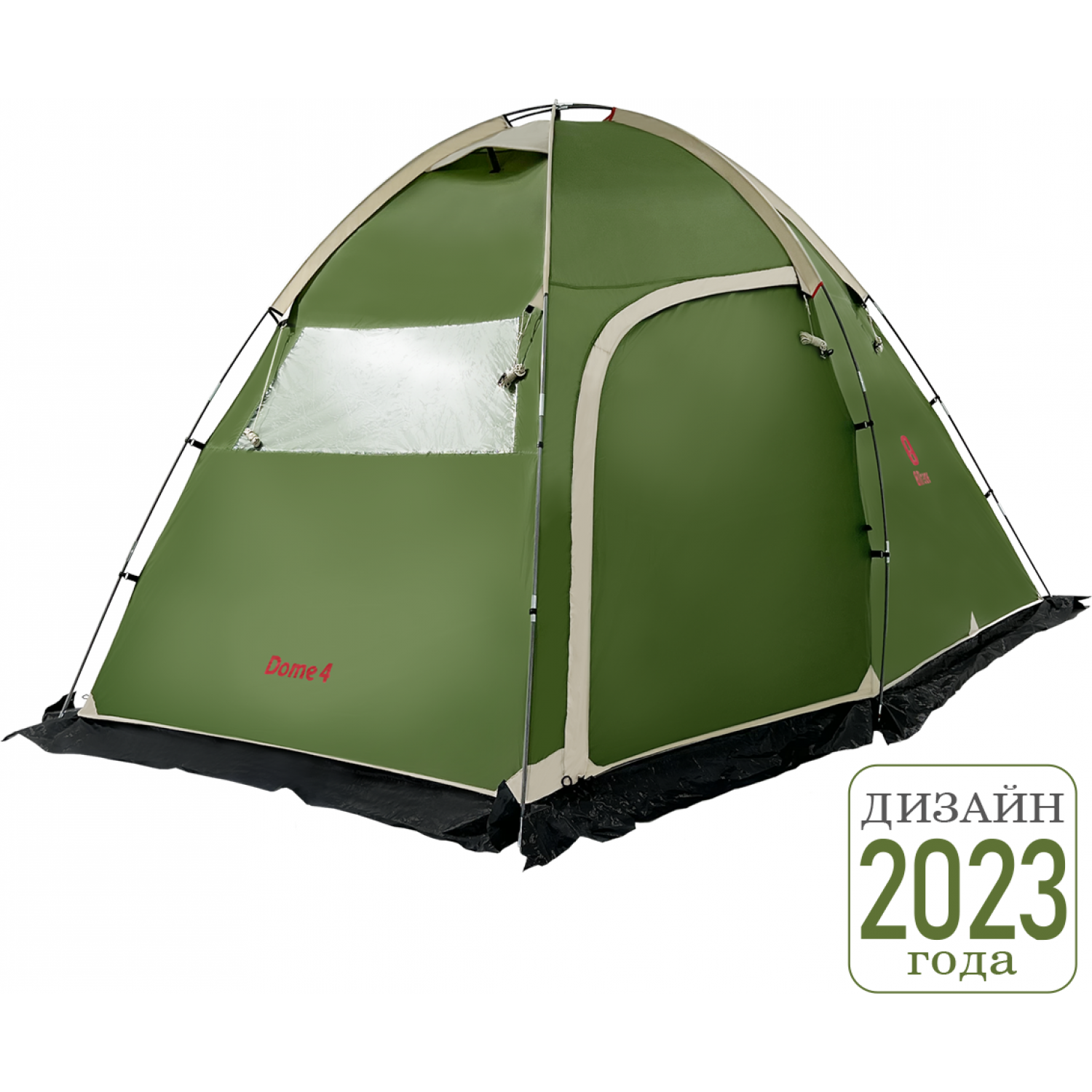 Палатка BTRACE DOME 4, Зеленый T0300. Купить Палатка на Официальном ...