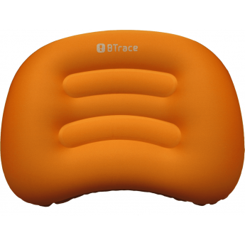 Подушка BTRACE дорожная Air 51x36х12 см, Оранжевый/серый